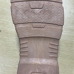 厚底 メンズ 耐磨耗 ワークシューズ スニーカー ベージュ 26cm　26.5cmの画像