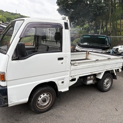 車検2年！全込18万！陸送可！低走行！ サンバートラック 4WD！5速MT！パワステ！車検ロング！乗って帰れます！の画像