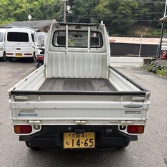 車検2年！全込18万！陸送可！低走行！ サンバートラック 4WD！5速MT！パワステ！車検ロング！乗って帰れます！の画像