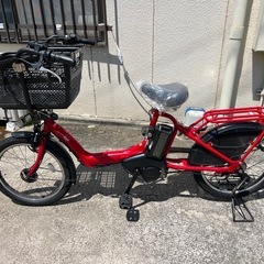 🉐374🉐バッテリー長持ち🉐🉐 YAMAHA PAS 20インチ電動自転車🈹現車確認🉑の画像