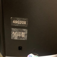東芝 49V型 液晶 テレビ 49G20X 4K USB HDD録画対応の画像