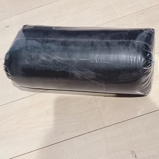 着る毛布 冬 着る寝袋 抗菌防臭 洗えるアウトドア 78x210cm ブラック