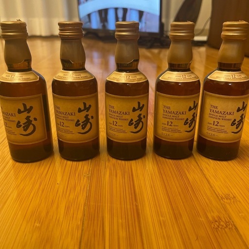 山崎12年　ミニボトル　50ml