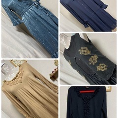 ブランド　新品　古着　レディース　メンズ　ワンピース・Tシャツ 他　30着　まとめ売りの画像