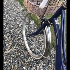 自転車　サイズ22 古い　子供用　サビありますの画像