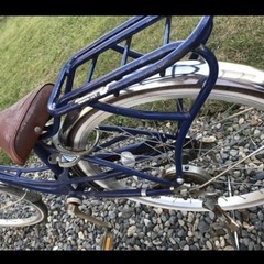 自転車　サイズ22 古い　子供用　サビありますの画像