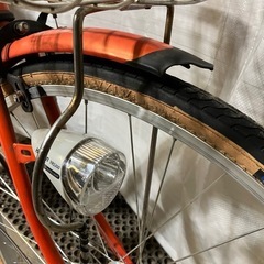 【シティサイクル 27インチ LEDオートライト】すぐお乗り頂けます！整備済！一部地域送料無料！の画像