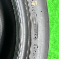 ダンロップタイヤ 225/55R19 新車外しの画像