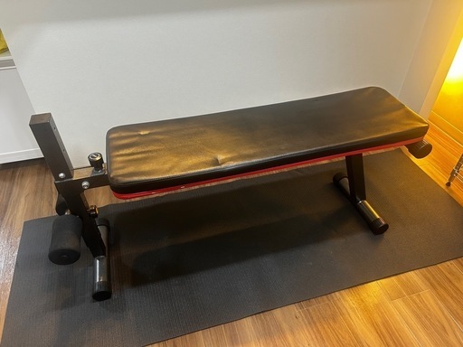 12/12日迄...筋トレ　一式　ベンチ　ダンベル　バーベル