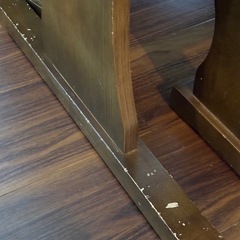 ベンチ型ダイニングセットの画像