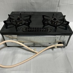 お願いします‼️2024年製　グリル付ガスコンロ　【都市ガス】　リンナイ　魚焼き機　ガステーブル　センサー　キッチン　料理　据え置きの画像