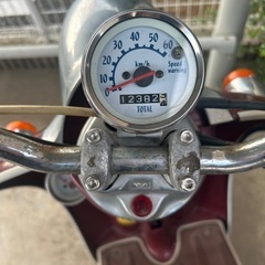 原付　Yamaha Vino バーガンディの画像