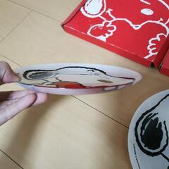 スヌーピー皿2枚 ローソン景品の画像