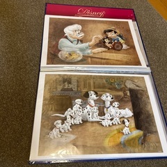 ディズニーキャラクター　額絵の画像