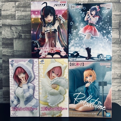 新品　美少女　プライズ　フィギュア　まとめ売り　8体セット 最新美少女プライズフィギュアまとめ売り8個セット - メルカリ