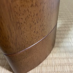 ユアサプライム　木製ブラウン電気こたつ 温度調節の画像