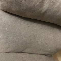 【買取無ければ8/22に削除します】無印良品 ハイバックリクライニングソファ オットマン セットの画像