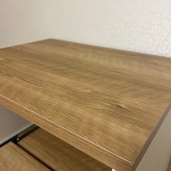 ニトリ　ゴミ箱が入るキッチンラック　隙間収納セットですの画像