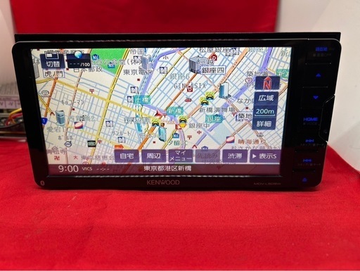 ⭐︎美品⭐︎KENWOOD 2025春地図MDV-L505W 新品バックカメラ付き