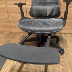 ニトリ オフィスチェア OC707 エラストマーメッシュ BKの画像