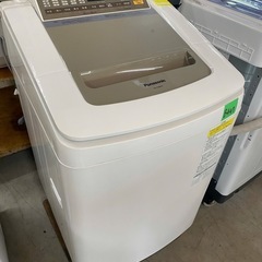 NO B447🌈福岡市内配送設置無料✨🌈NA-FA80H5-W 全自動洗濯機 ホワイト [洗濯8.0kg /乾燥機能無 /上開き] の画像
