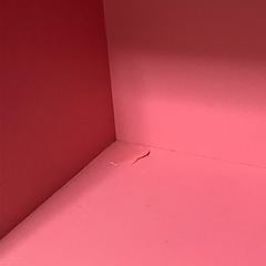 ニッセン　ピンク　姫系全身鏡　棚の画像