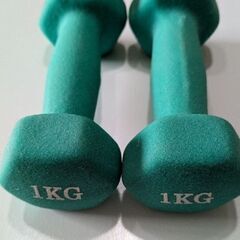 セット）ダンベル　1kg×2の画像