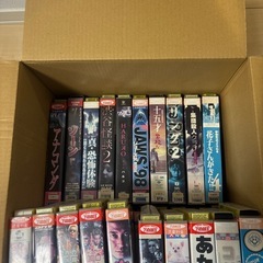 VHSビデオテープセットの画像