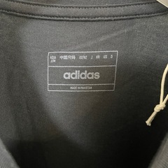 adidas アディダス Tシャツ ブラック 半袖Tシャツ 黒 M ADIDAS 半袖　未使用品の画像