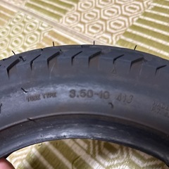 DUNLOP バイクタイヤ　3.50-10の画像