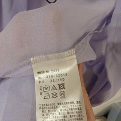 ピンクラテ　はおり　パープル　150の画像