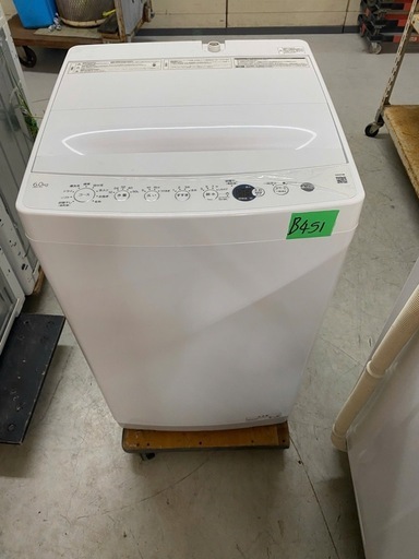 全自動洗濯機 全国配送設置料無料 2024年 OBBW-60A-W 洗濯6kg 全自動洗濯機 全国配送設置料無料 2024年 OBBW-60A-W 洗濯6kg