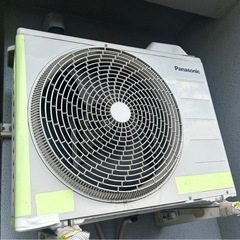 Panasonic ルームエアコン CS-EX225C-W / CU-EX225C（2015年製） リモコン付き・動作確認済みの画像