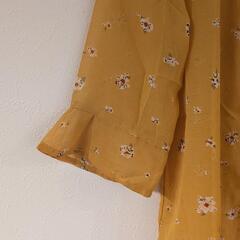 花柄　はおり　130　美品の画像