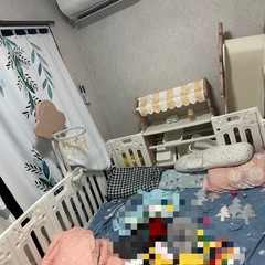 子供用柵の画像