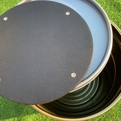 ワコーズ　　ペール缶クッション　新品クッション付き 椅子 ペール缶 WAKO’Sの画像