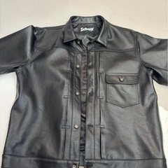 schottシープレザートラッカージャケットの画像