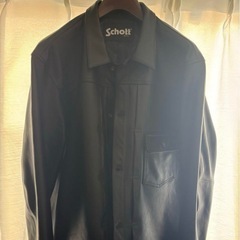 schottシープレザートラッカージャケットの画像