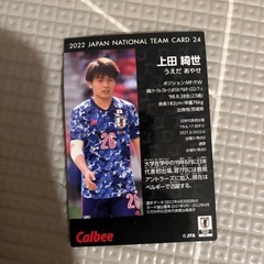 サッカーカードの画像