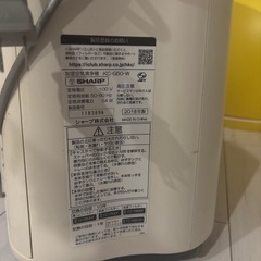 SHARP 加湿空気清浄機の画像