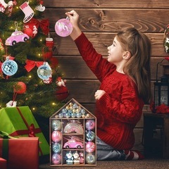 新品【70個】オーナメント クリスマス 誕生日 パーティー 飾り ツリー 装飾の画像