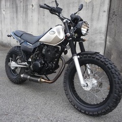美車　TW200E DG07 ノーマルカスタム　ノーマルメーター実走行の画像