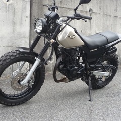美車　TW200E DG07 ノーマルカスタム　ノーマルメーター実走行の画像