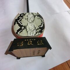 ③●珍しい三味線オルゴール、●動作品、（本体回すと曲が流れます）画像の物、使用品★お手数をおかけしますプロフィール必読ですの画像