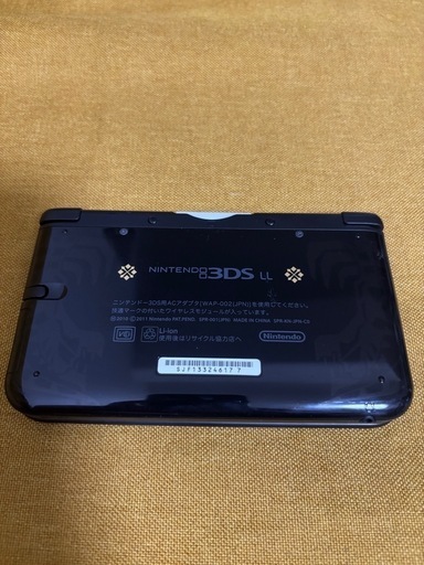 ニンテンドー3DSLL本体 モンスターハンター4仕様 ゴア・マガラブラック