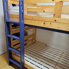 *LED照明*宮棚付き*耐荷重300㌔２段ベットの画像