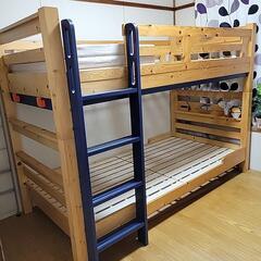 *LED照明*宮棚付き*耐荷重300㌔２段ベットの画像