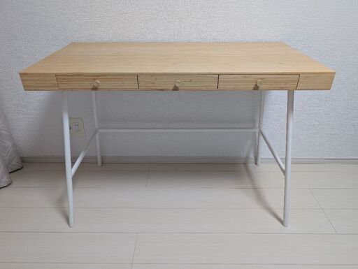 IKEA リルオーセン　LILLÅSEN LILLÅSEN リルオーセン デスク, 竹, 102x49 cm - IKEA