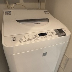 【超美品】乾燥機付きSHARP新型洗濯機の画像