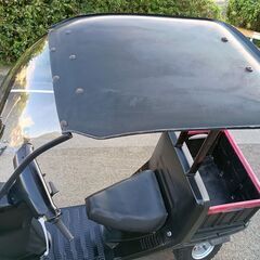 ホンダのジャイロキャノピーデッキ。2スト、セル一発始動。の画像